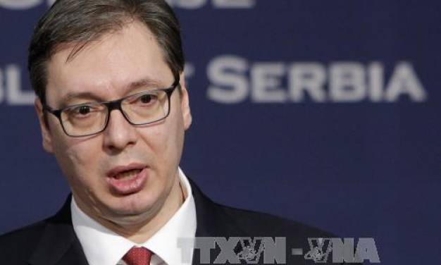 Thủ tướng Aleksandar Vucic đắc cử Tổng thống Serbia