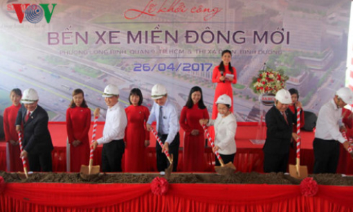 Khởi công Bến xe miền Đông mới ở TP HCM