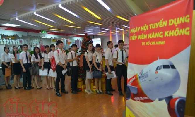 Cơ hội trở thành tiếp viên Vietjet