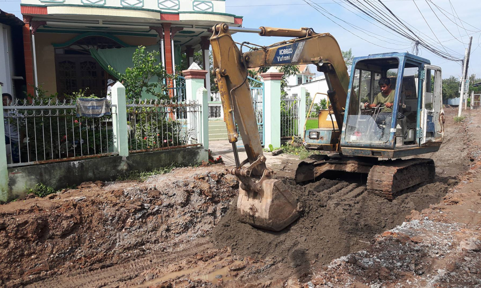 Bến Lức: Vốn đầu tư xây dựng cơ bản những tháng đầu năm giảm