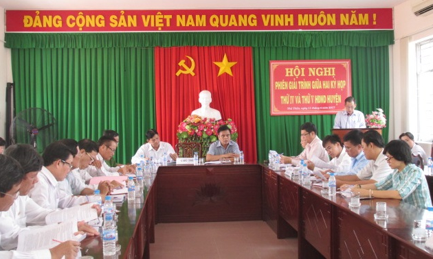 Hội đồng nhân dân huyện Thủ Thừa khóa XI