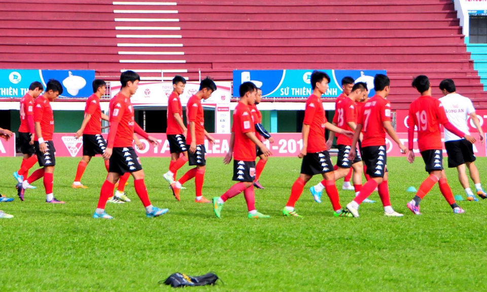 Chuẩn bị cho giai đoạn II V-League 2017: Long An thua Tây Ninh 0 – 1.