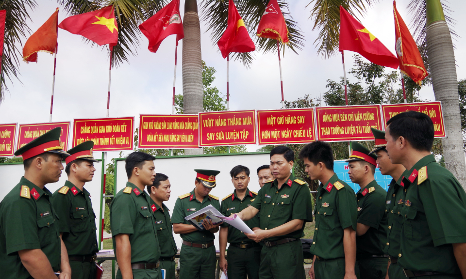 Tăng cường quản lý kỷ luật trong LLVT tỉnh Long An