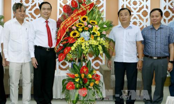 Ủy ban Trung ương Mặt trận Tổ quốc Việt Nam chúc mừng các cơ quan báo chí