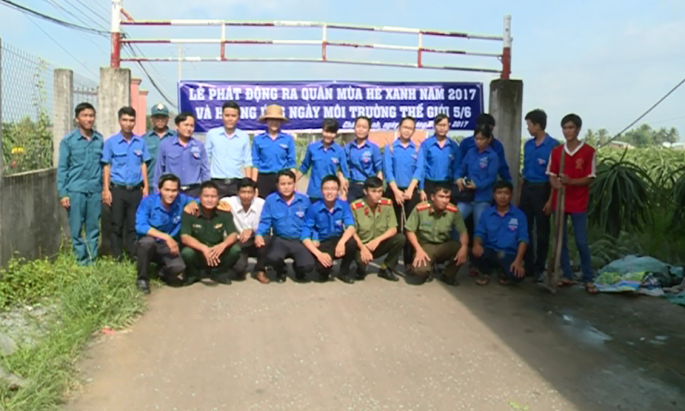 Huyện Châu Thành ra quân thực hiện chiến dịch hè năm 2017.