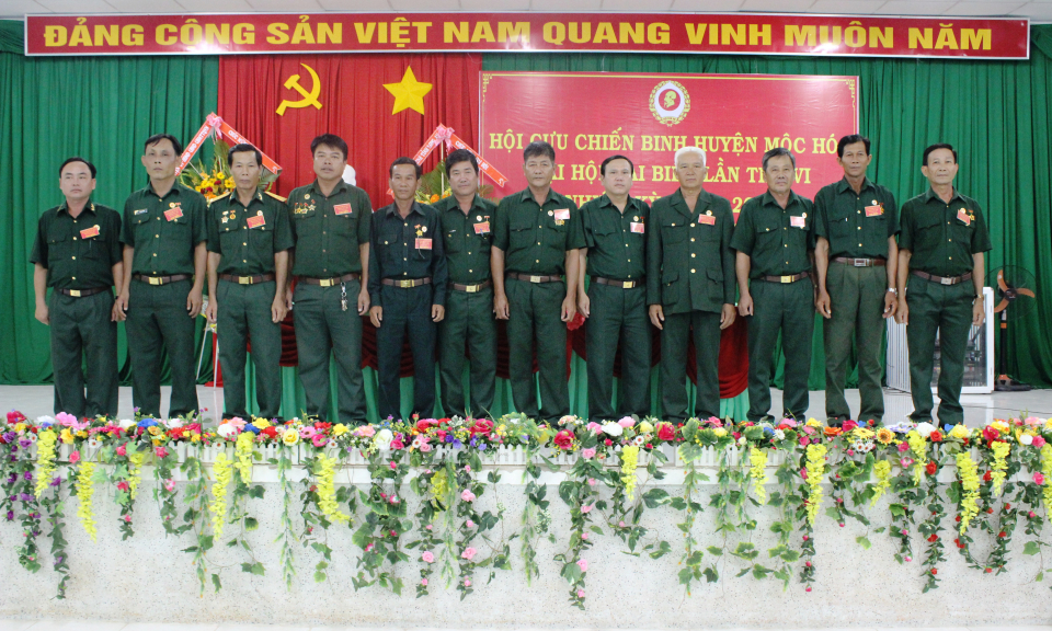 Đại hội đại biểu cựu chiến binh huyện Mộc Hóa khóa VI, NK 2017-2022