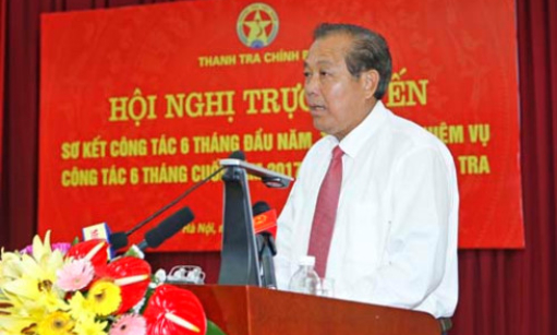 PTT Trương Hòa Bình: Công tác thanh tra cần có trọng tâm, trọng điểm