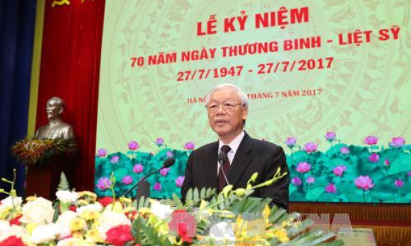 Kỷ niệm trọng thể 70 năm Ngày Thương binh &#8211; Liệt sỹ