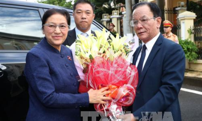 Chủ tịch Quốc hội Lào dự các hoạt động &#8216;Năm đoàn kết hữu nghị Việt Nam-Lào 2017&#8217;