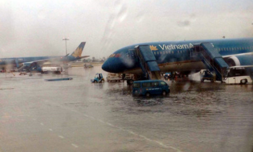 Vietnam Airlines không khai thác 8 chuyến bay do bão số 4