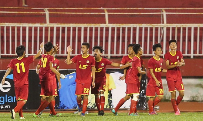 U17 Viettel thắng đậm U17 HAGL để giành vé vào chung kết