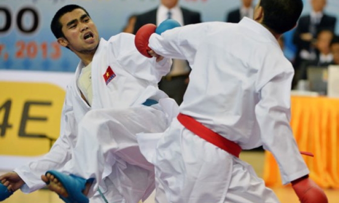 Karatedo Việt Nam: Tầm châu Á vẫn ngán SEA Games