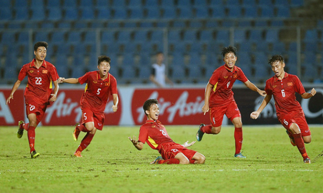 U15 Việt Nam đoạt vé vào chung kết giải U15 Đông Nam Á 2017