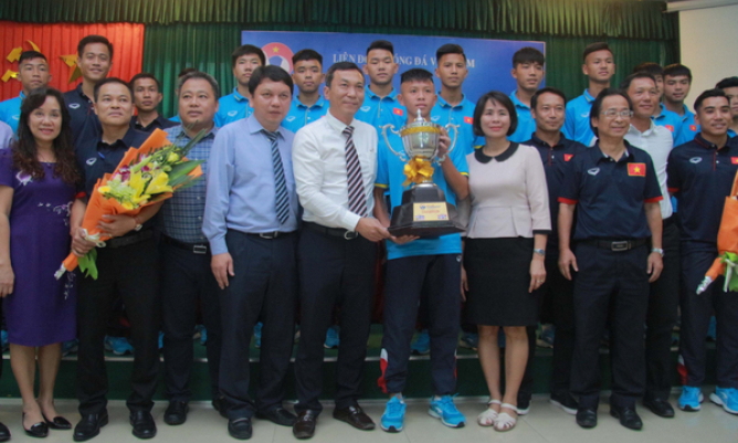 U15 Việt Nam được thưởng lớn sau chức vô địch giải U15 ĐNÁ 2017