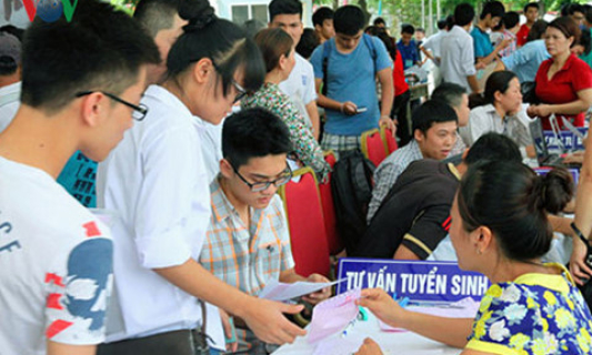 Sáng nay công bố điểm sàn xét tuyển vào đại học năm 2017