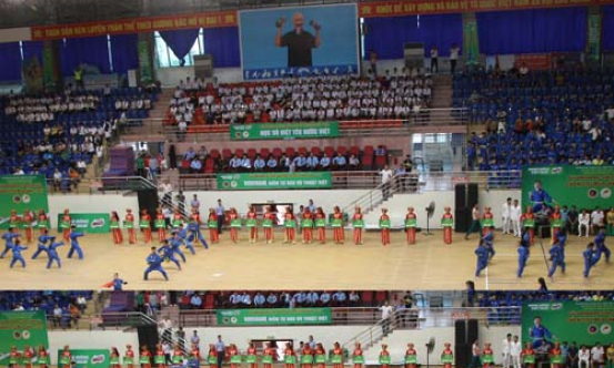 Khai mạc Giải Vovinam học sinh toàn quốc lần I