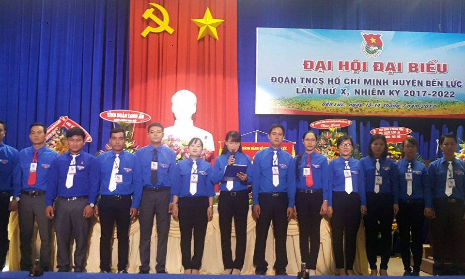 Đại hội Đoàn thanh niên huyện Bến Lức nhiệm kỳ 2017-2022