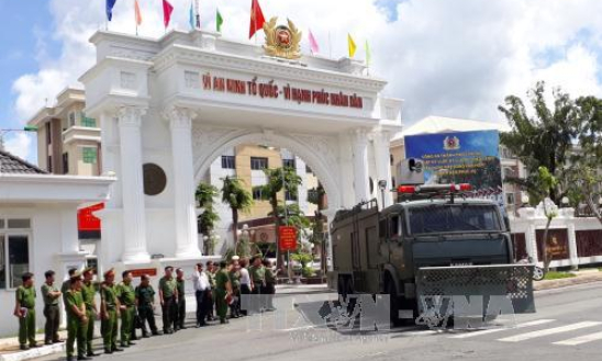 Cần Thơ: Ra quân đảm bảo an ninh trật tự cho sự kiện APEC 2017