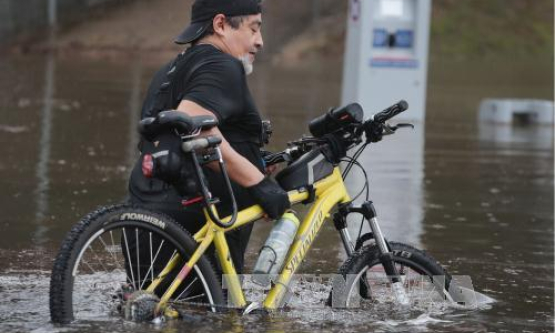 Siêu bão Harvey nhấn chìm thành phố Houston, Mỹ