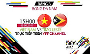 Trực tiếp U22 Việt Nam vs Đông Timor bảng B SEA Games 29