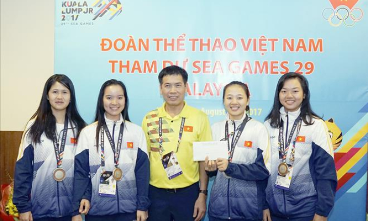 Đoạt 4 HCV, Việt Nam lên vị trí thứ 4 BXH huy chương SEA Games 29