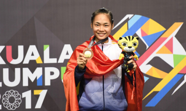 Phạm Thị Tươi giành HCV Pencak Silat SEA Games 29 hạng 50kg