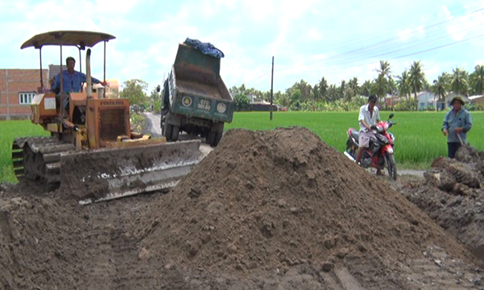 Xã Nhựt Chánh (Huyên Bến Lức) xây dựng nông thôn mới