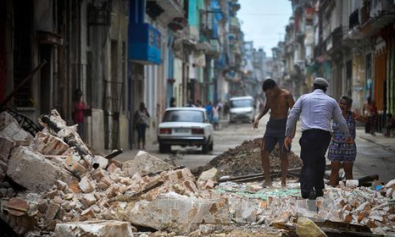 Siêu bão Irma gây thiệt hại nặng nề cho Cuba