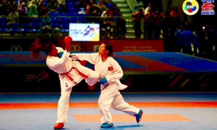 Nguyễn Thị Ngoan đi vào lịch sử Karatedo Việt Nam