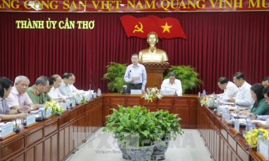 Ban Chỉ đạo cải cách Tư pháp Trung ương làm việc với thành phố Cần Thơ