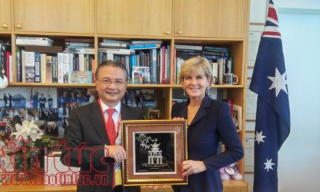 Việt Nam – Australia quyết tâm đưa quan hệ lên tầm cao mới