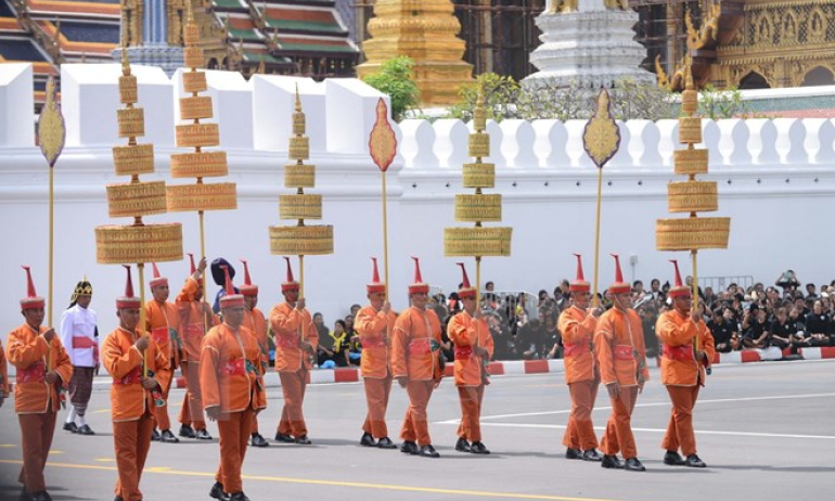 Lễ hóa thân Nhà Vua Thái Lan Bhumibol Adulyadej diễn ra trang trọng