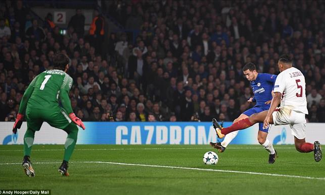 Chelsea 3-3 AS Roma: Hazard mất vui vì người cũ Man City