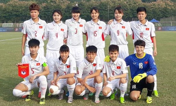 U19 nữ Việt Nam có bàn thắng danh dự tại VCK U19 châu Á 2017