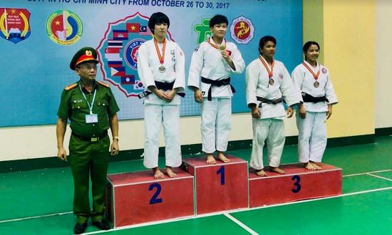 Hoàng Thị Tình và Thanh Thủy đoạt HCV ở giải judo quốc tế