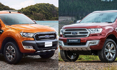 Triệu hồi 119 ô tô Ford Ranger và Everest tại Việt Nam vì lỗi túi khí