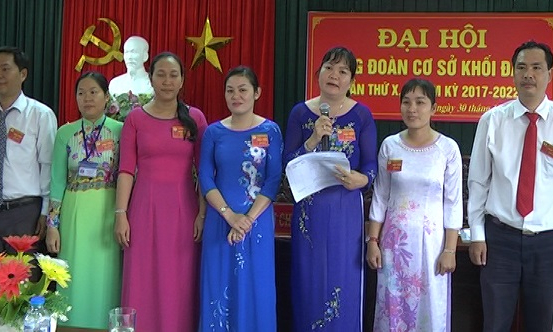 TP Tân An: Đại hội Công đoàn khối Đảng nhiệm kỳ 2017-2022