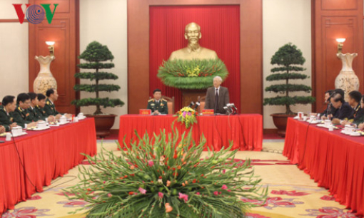 Tổng Bí thư: “Xây dựng lực lượng thanh niên Quân đội vừa hồng vừa chuyên“