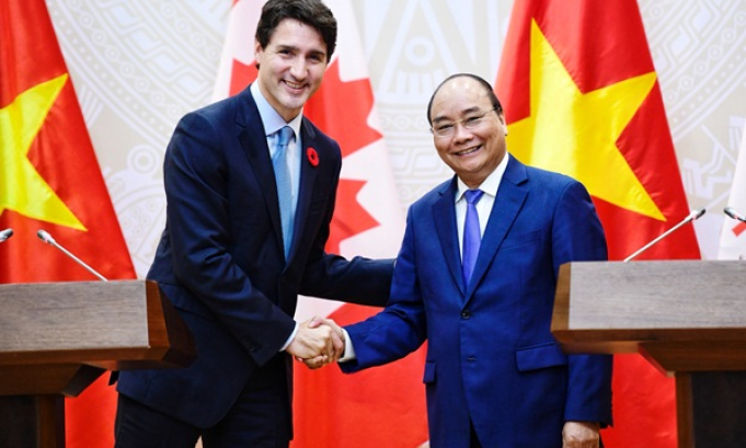 Việt Nam &#8211; Canada thiết lập khuôn khổ quan hệ đối tác toàn diện