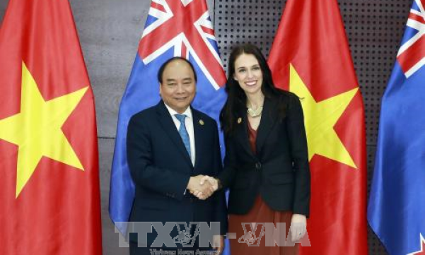 APEC 2017: Thủ tướng Nguyễn Xuân Phúc tiếp Thủ tướng New Zealand