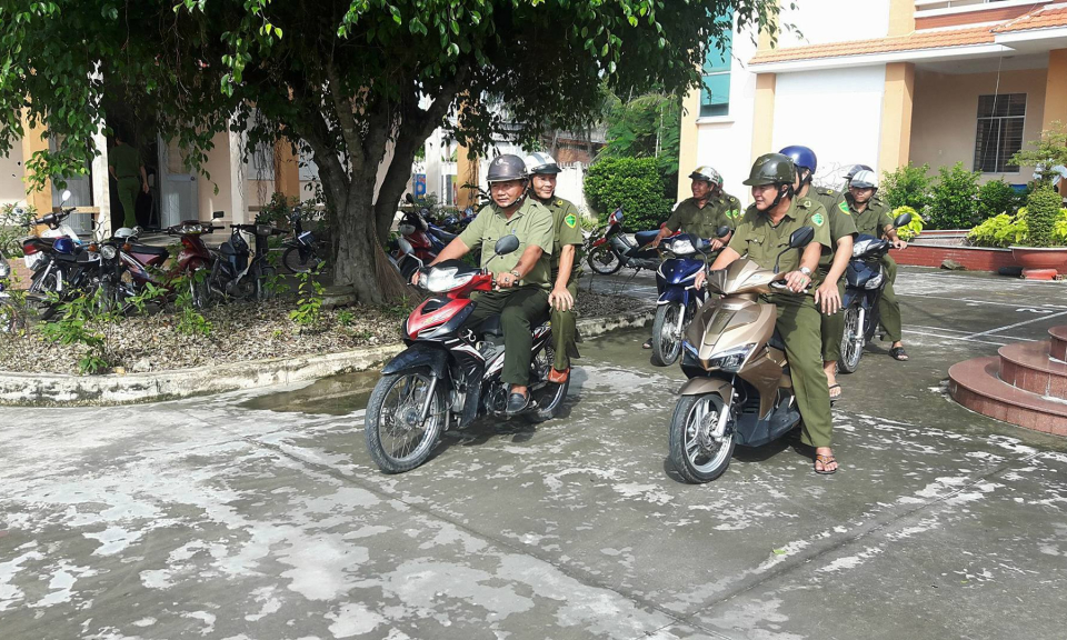 Xã Thanh Phú (huyện bến Lức) giữ vững tiêu chí an ninh trật tự xã hội