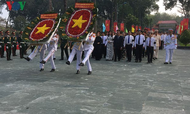 Truy điệu hài cốt liệt sỹ hy sinh trong trận đánh Mậu Thân 1968