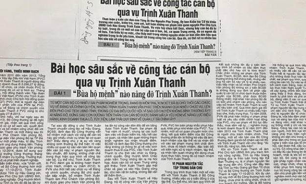 Giải Búa liềm vàng: “Nóng” từ vụ Quỳnh Anh đến Trịnh Xuân Thanh