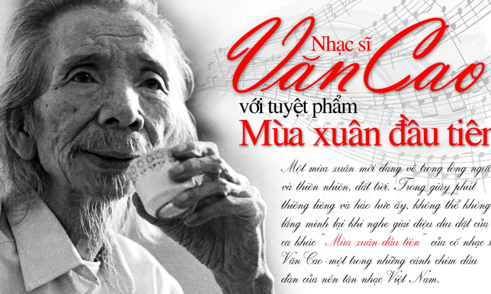 Nhạc sĩ Văn Cao với tuyệt phẩm Mùa xuân đầu tiên