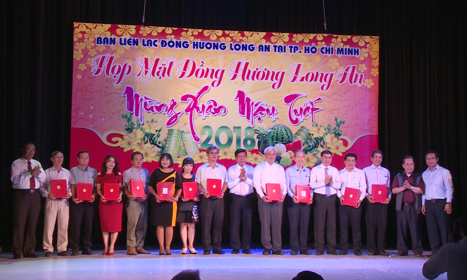 Long An: Họp mặt đồng hương tại thành phố Hồ Chí Minh đầu xuân 2018