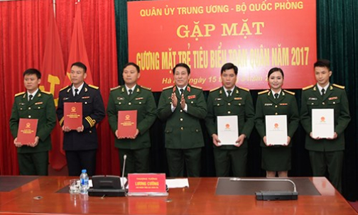 Công bố 10 gương mặt trẻ tiêu biểu toàn quân năm 2017