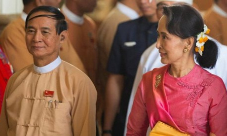 Ông Win Myint trở trành Tổng thống mới của Myanmar