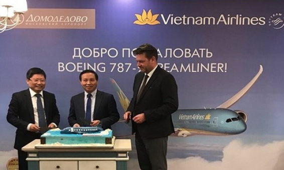 Vietnam Airlines khai thác Boeing 787-9 trên đường bay Hà Nội – Moscow