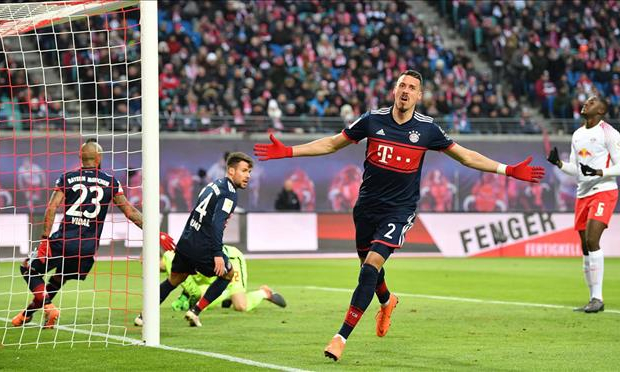 Leipzig 2-1 Bayern: Nhà vua bạc nhược