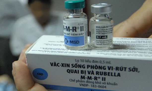 Vaccine phòng bệnh Sởi- Rubella sẽ được đưa vào Chương trình TCMR